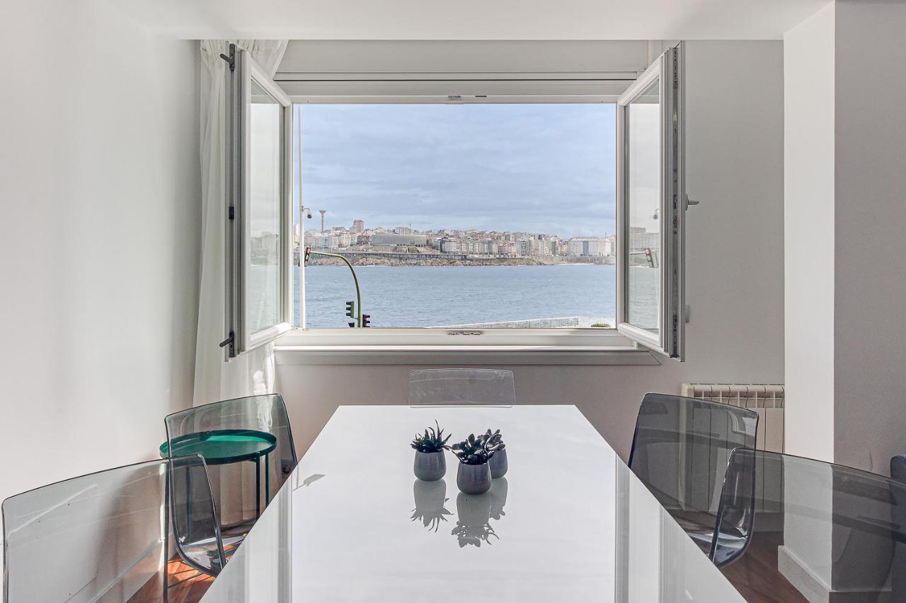 Riazor Ocean View Apartment A Coruña Exterior foto